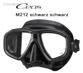 Tauchmaske die für eine optische Verglasung sehr gut geeignet sind